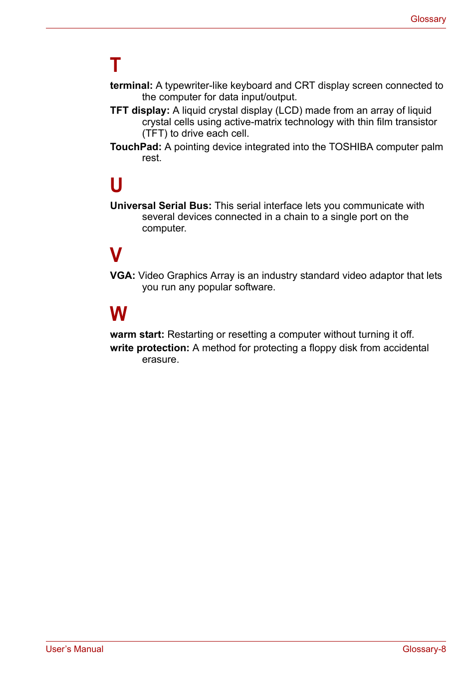 Toshiba Equium M100 (PSMA8) User Manual | Page 149 / 149