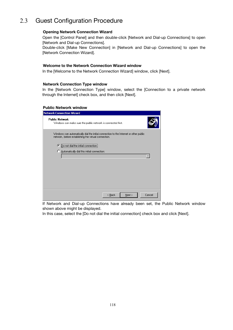 3 guest configuration procedure | Toshiba Magnia Z500 User Manual | Page 128 / 146