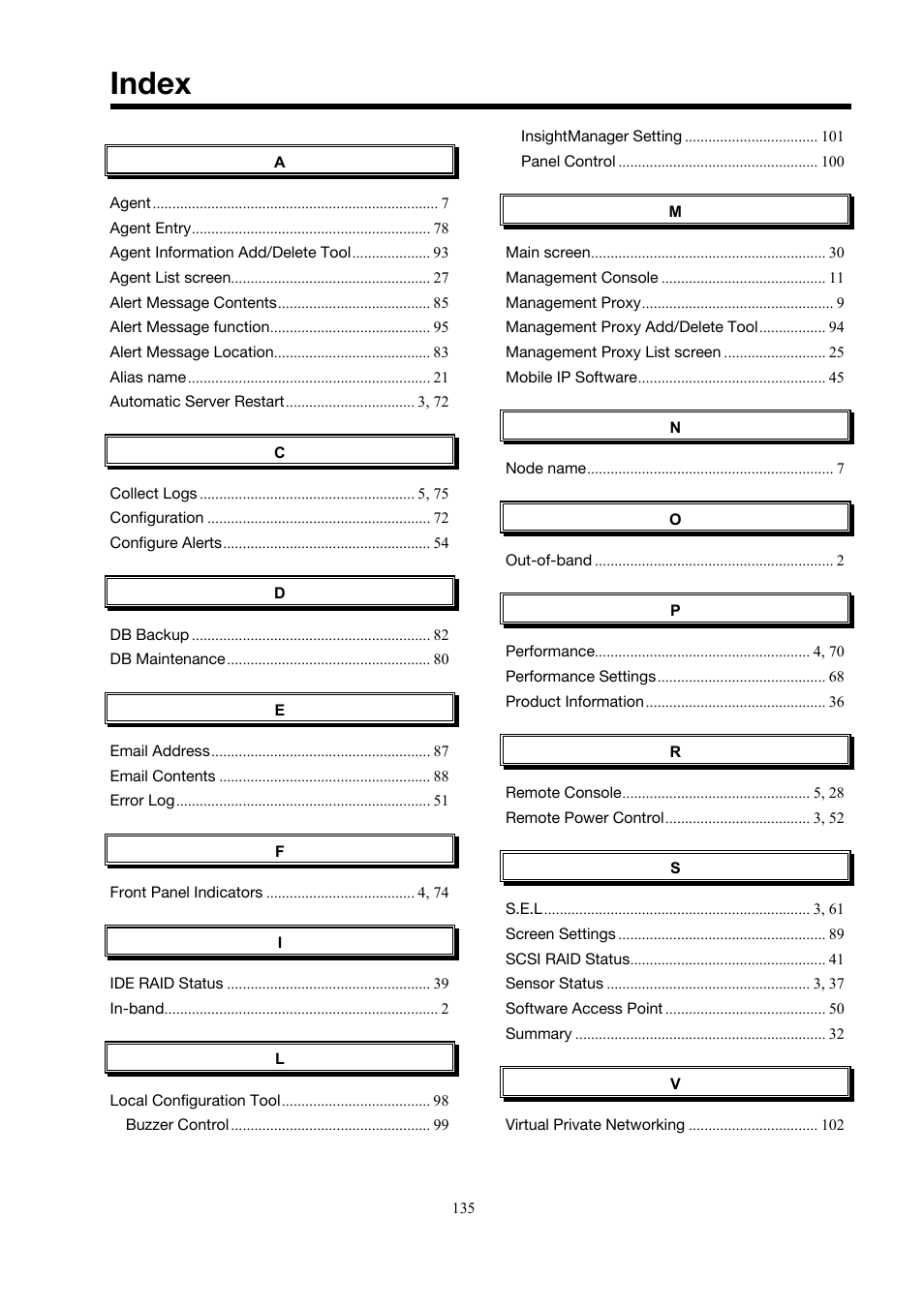 Index | Toshiba Magnia Z500 User Manual | Page 145 / 146