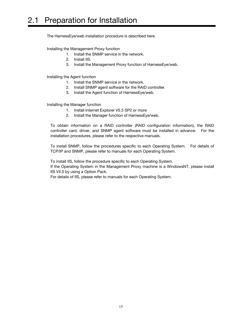 Preparation for installation, 1 preparation for installation | Toshiba Magnia Z500 User Manual | Page 25 / 146