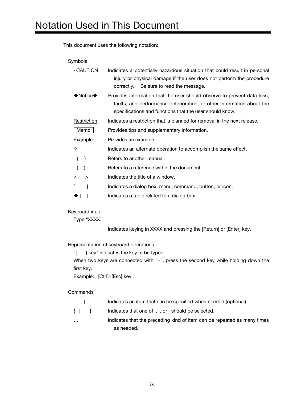 Notation used in this document | Toshiba Magnia Z500 User Manual | Page 9 / 146