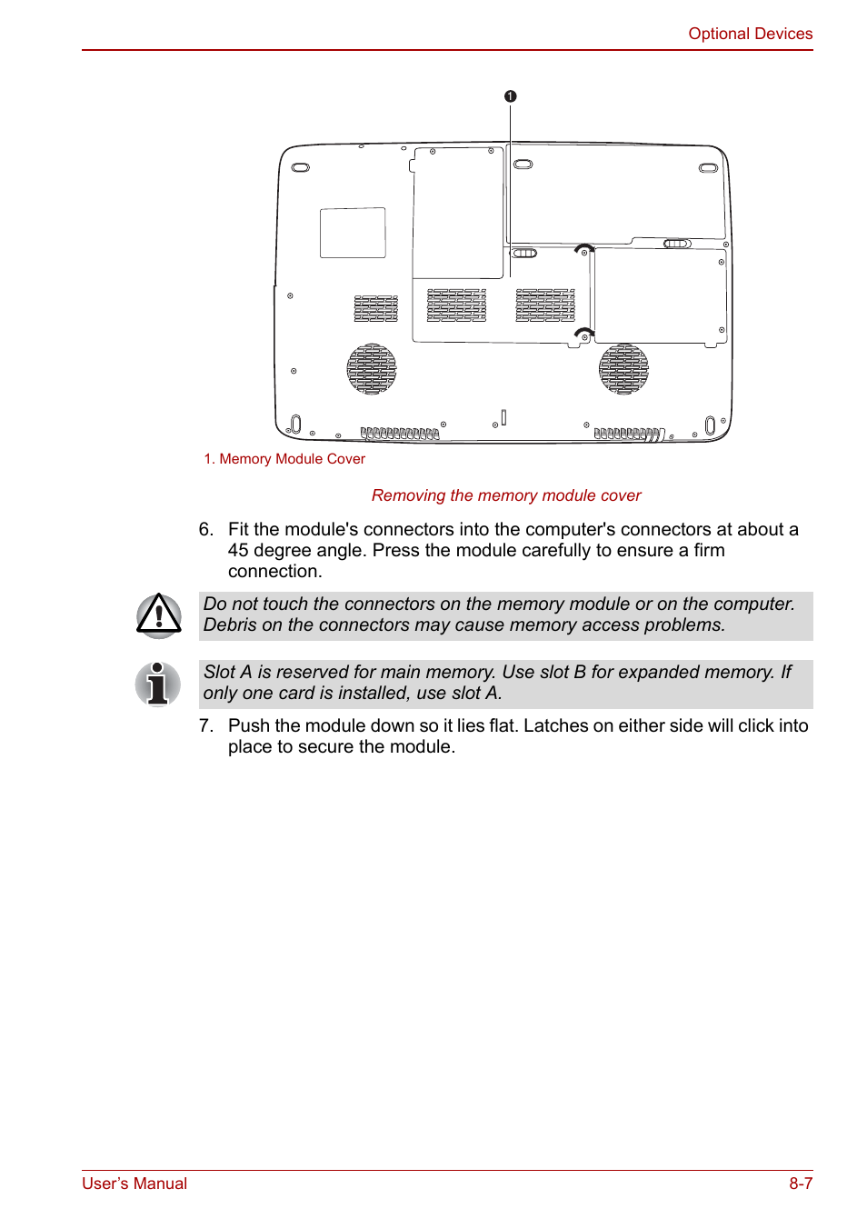 Toshiba Qosmio X500 User Manual | Page 144 / 204