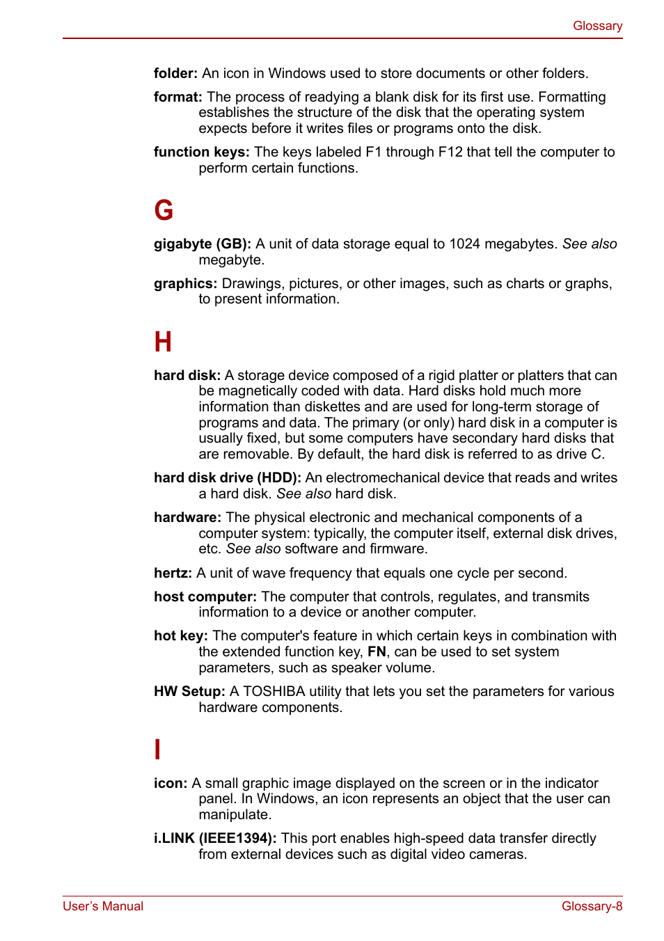 Toshiba Qosmio X500 User Manual | Page 194 / 204