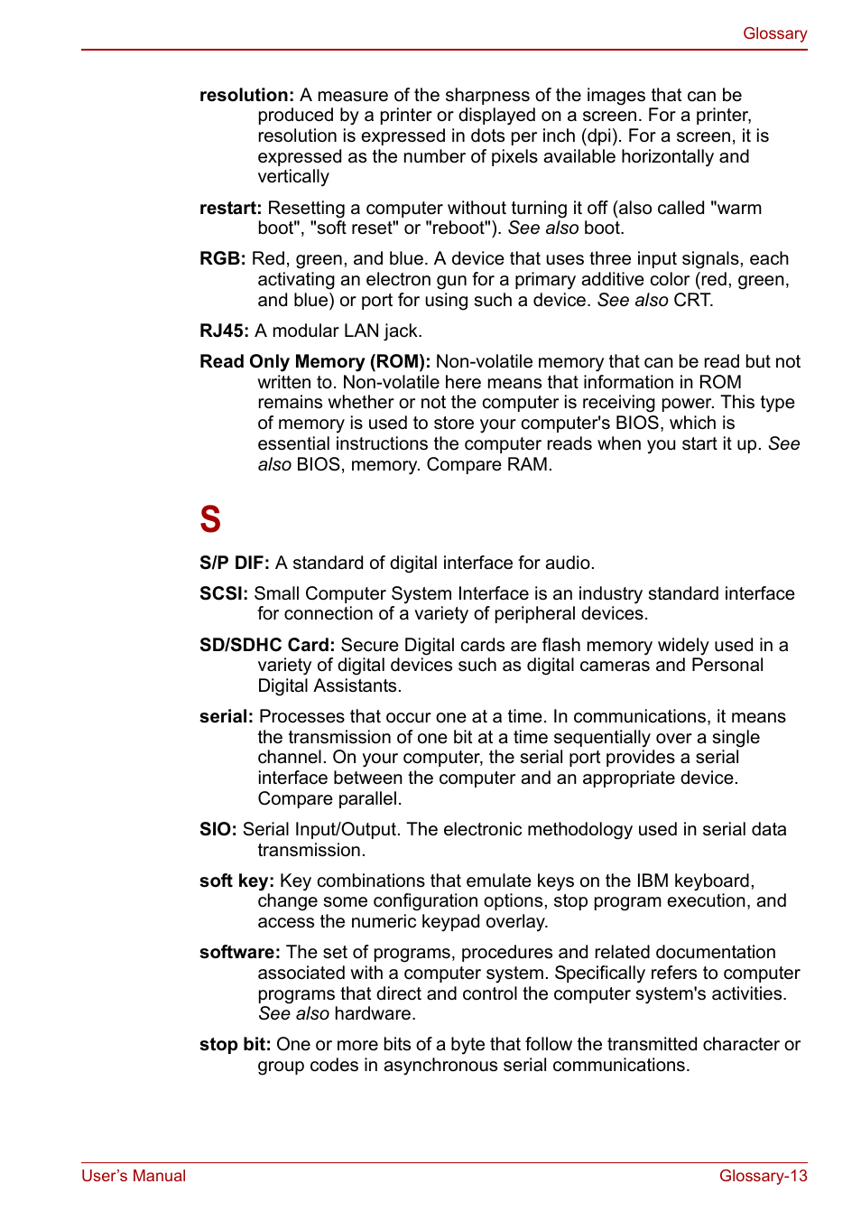 Toshiba Qosmio X500 User Manual | Page 199 / 204