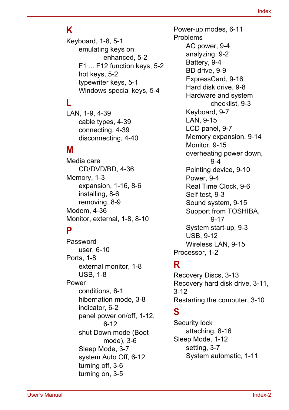 Toshiba Qosmio X500 User Manual | Page 203 / 204