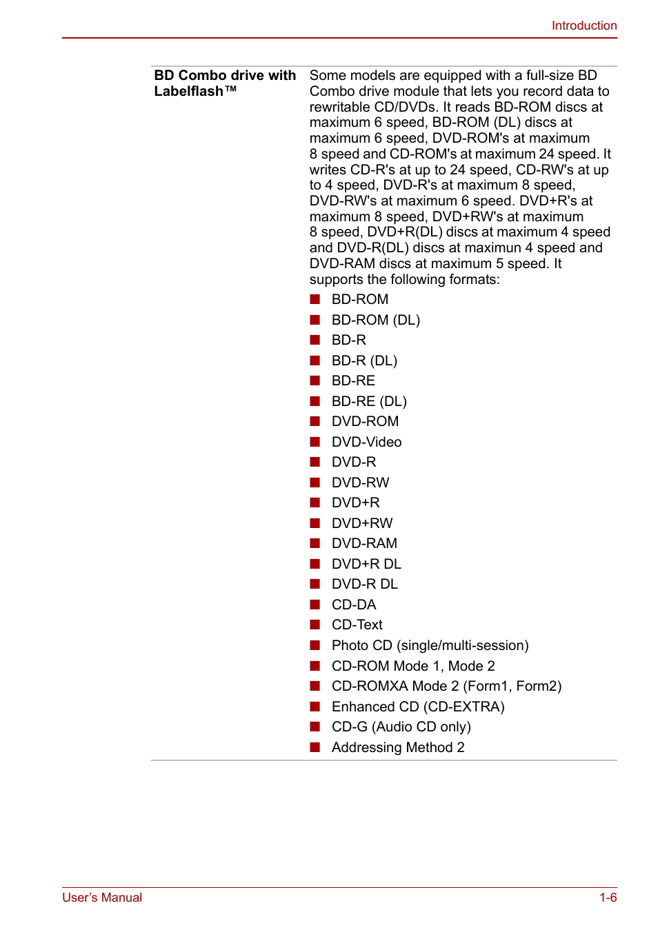 Toshiba Qosmio X500 User Manual | Page 29 / 204