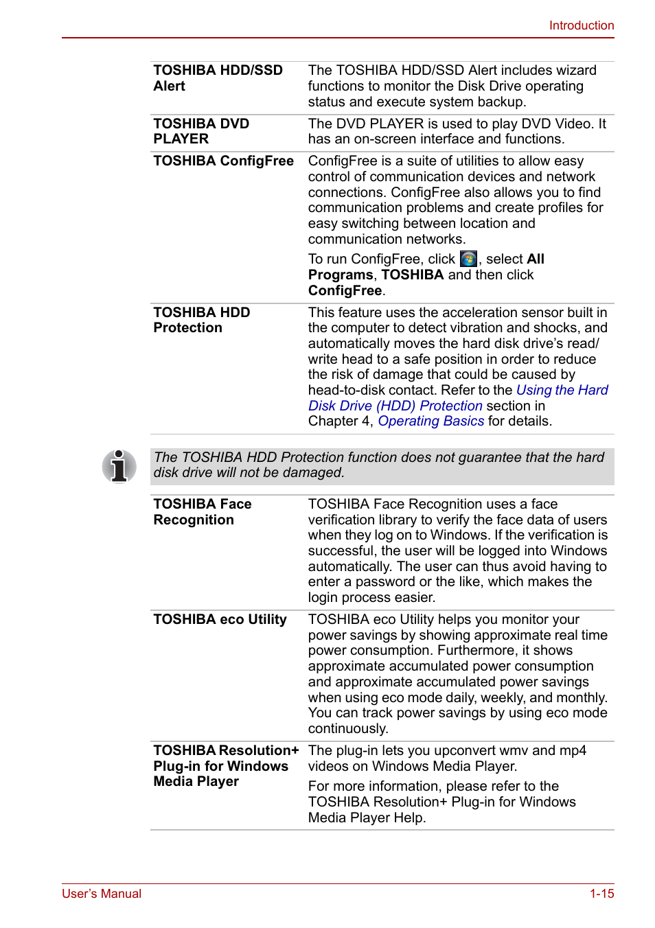 Toshiba Qosmio X500 User Manual | Page 38 / 204