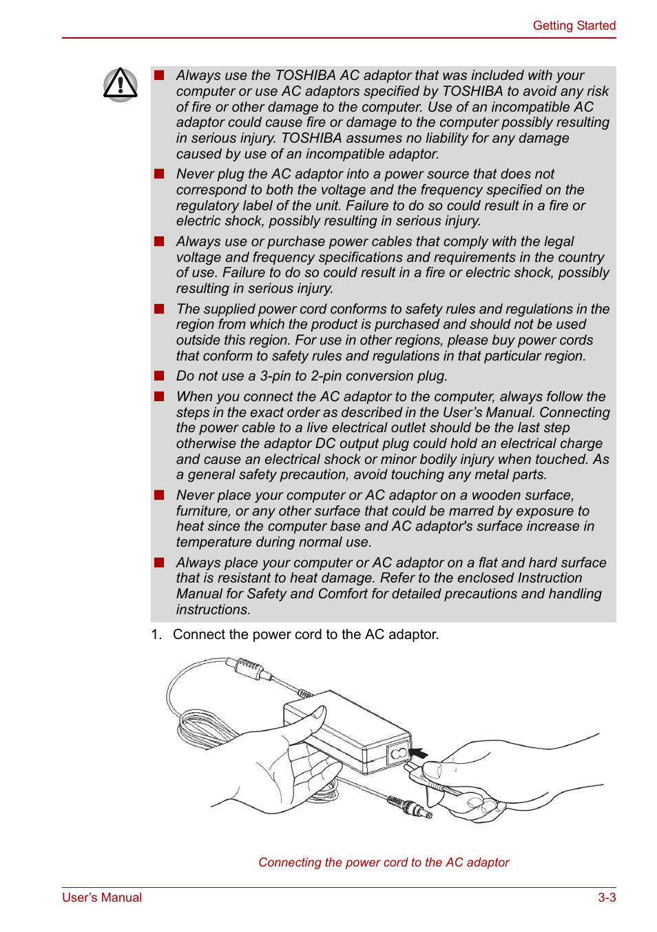 Toshiba Qosmio X500 User Manual | Page 63 / 204
