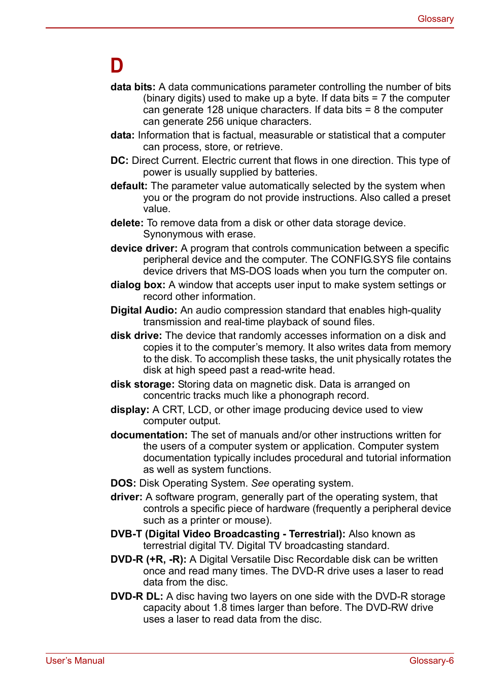 Toshiba Satellite C640 User Manual | Page 156 / 169