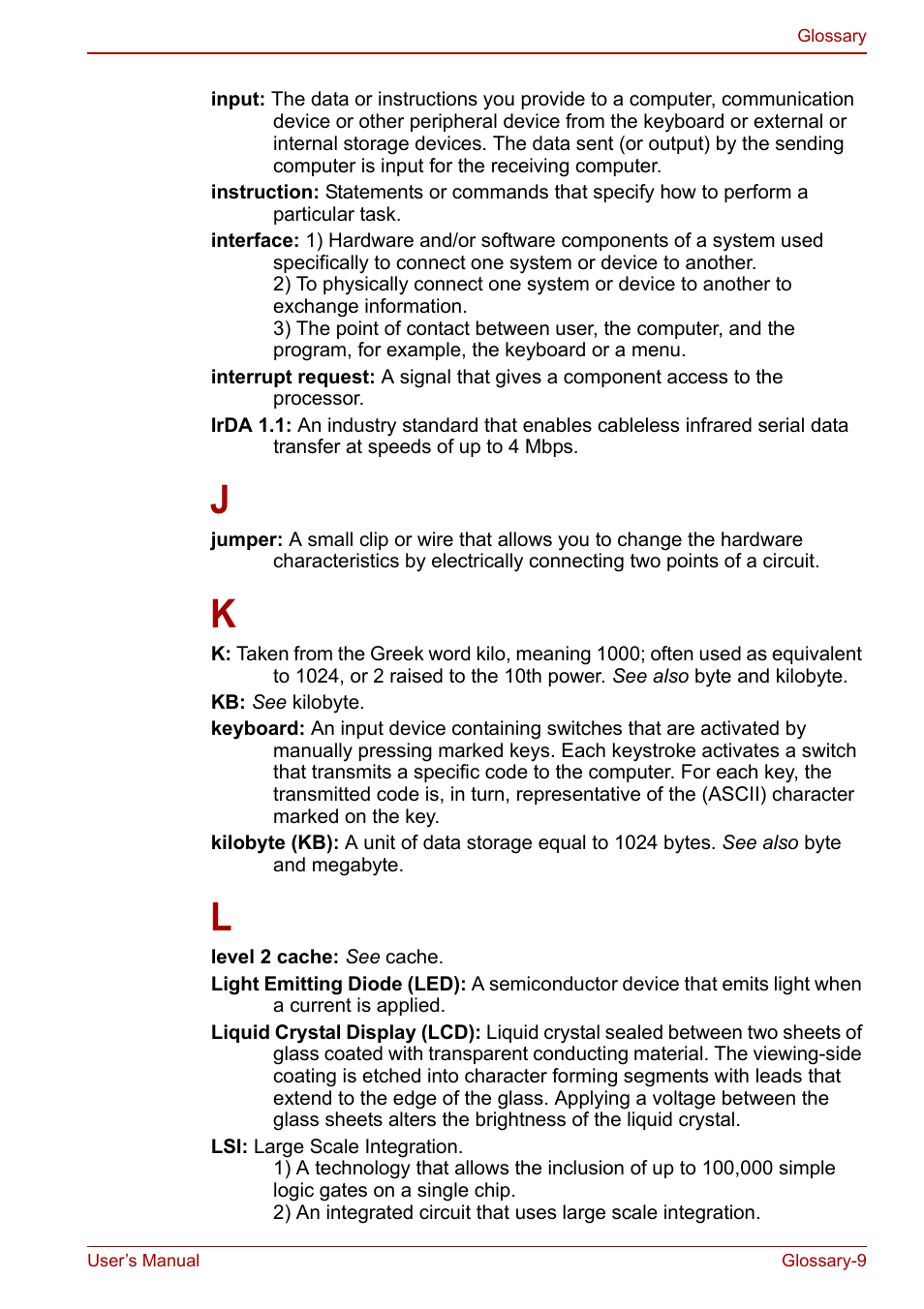 Toshiba Satellite C640 User Manual | Page 159 / 169