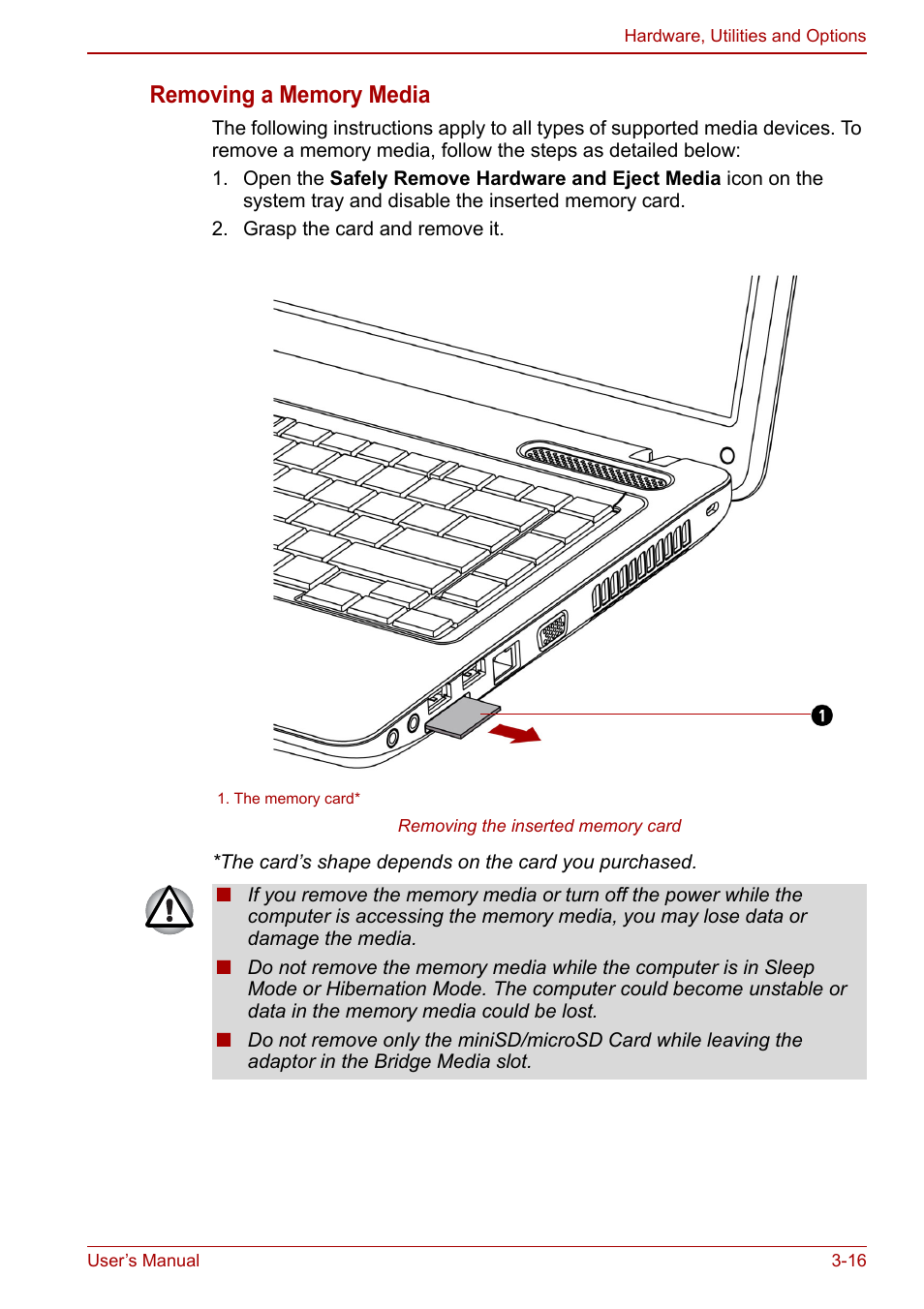 Toshiba Satellite C640 User Manual | Page 61 / 169