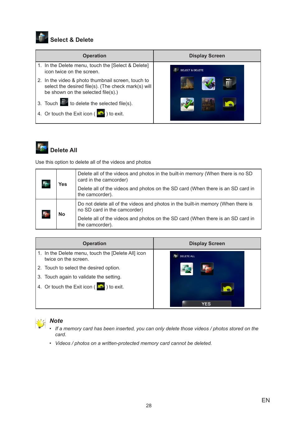 Toshiba Camileo S30 User Manual | Page 28 / 47