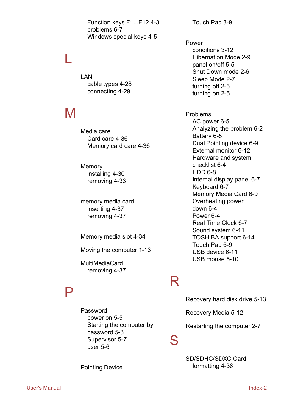 Toshiba Satellite Pro C40-A User Manual | Page 132 / 133