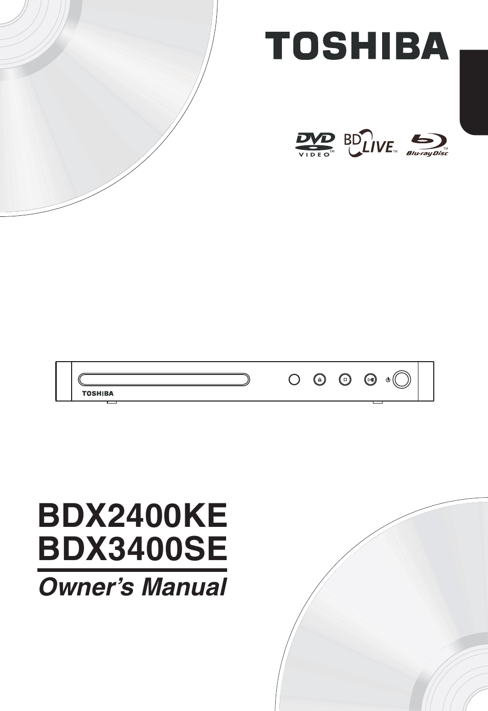 Toshiba BDX2400 User Manual | 51 pages