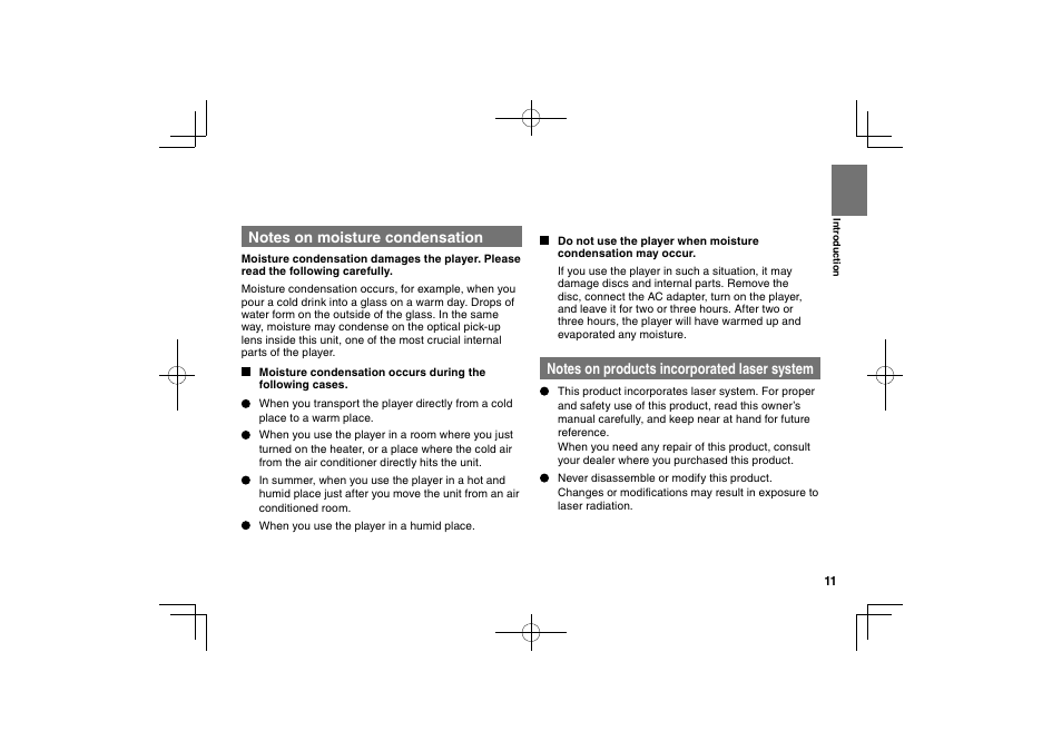 Toshiba SDP74D User Manual | Page 11 / 76