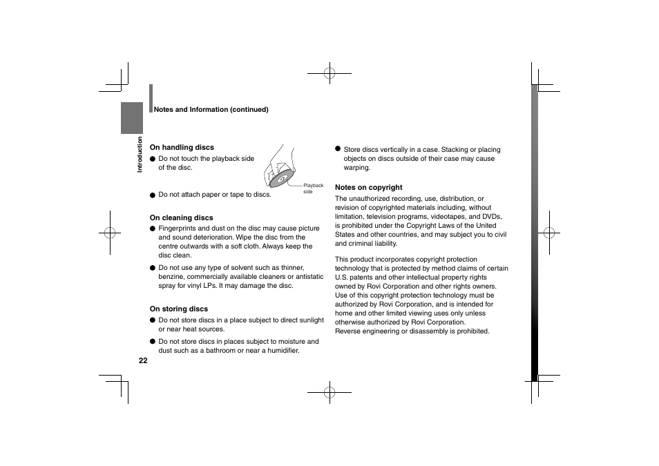 Toshiba SDP74D User Manual | Page 22 / 76