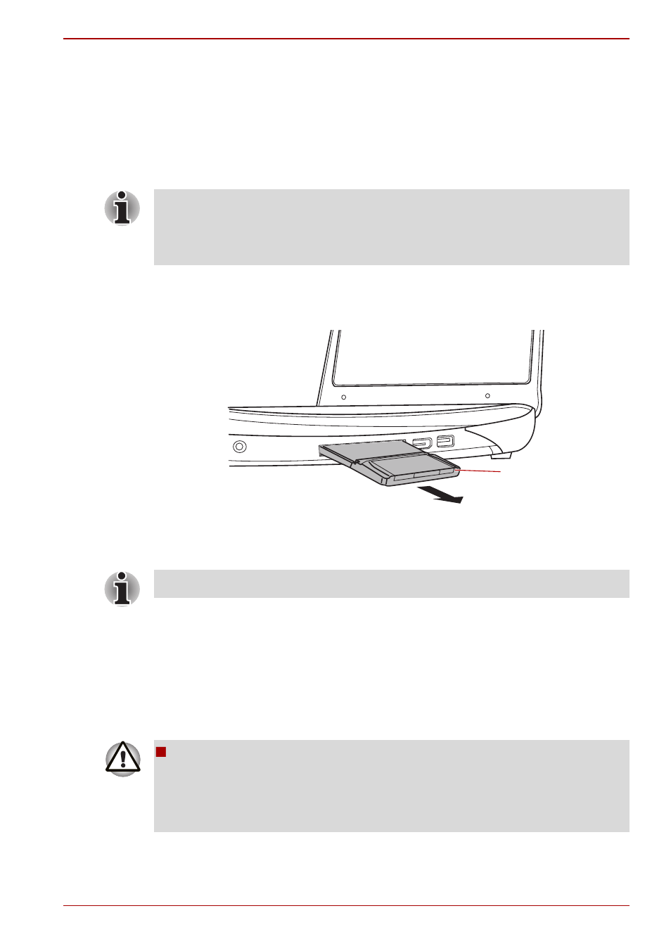 Bridge media slot, Bridge media slot -3, Removing an expresscard | Toshiba Qosmio F50 User Manual | Page 165 / 252