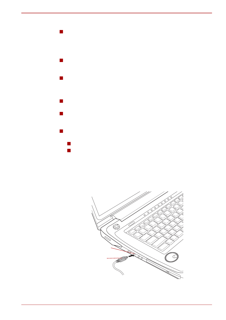 Precautions, Connecting the i.link (ieee1394) cable | Toshiba Qosmio F50 User Manual | Page 181 / 252