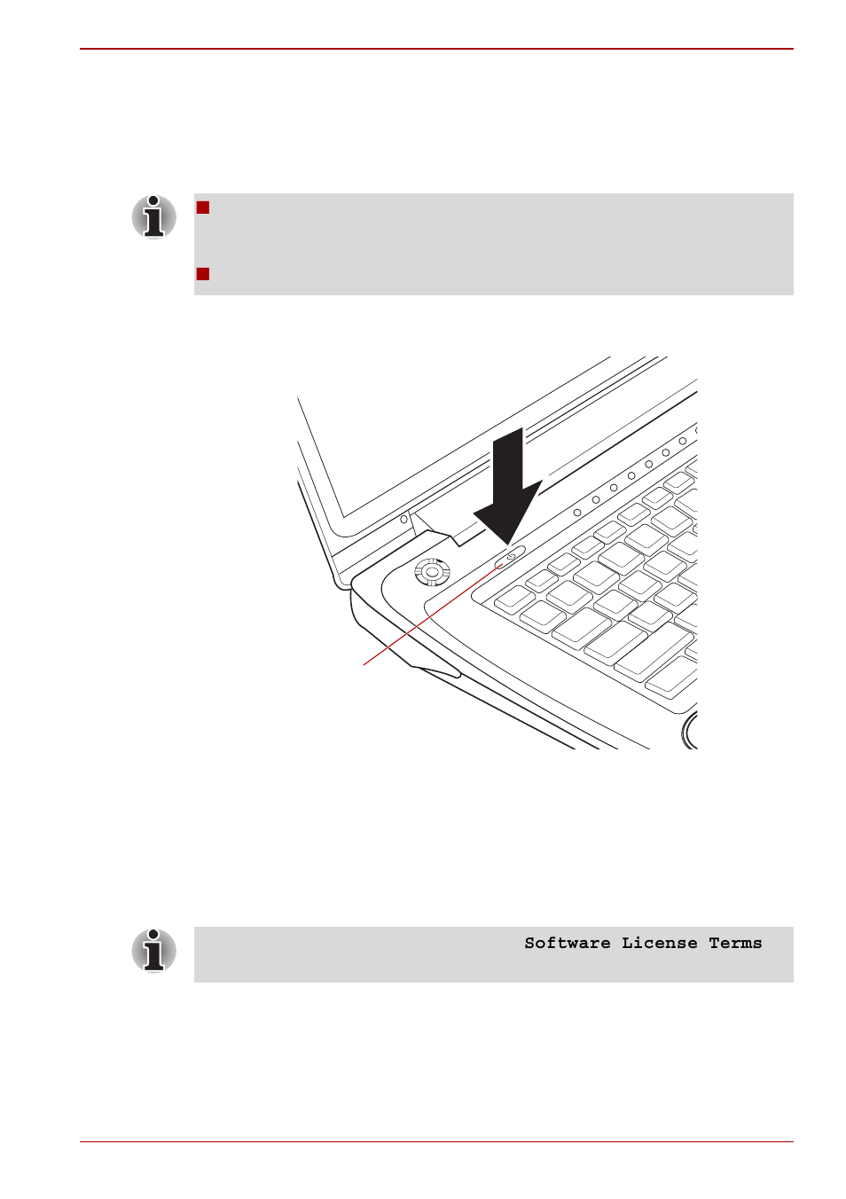 Turning on the power, Starting up for the first time | Toshiba Qosmio F50 User Manual | Page 61 / 252