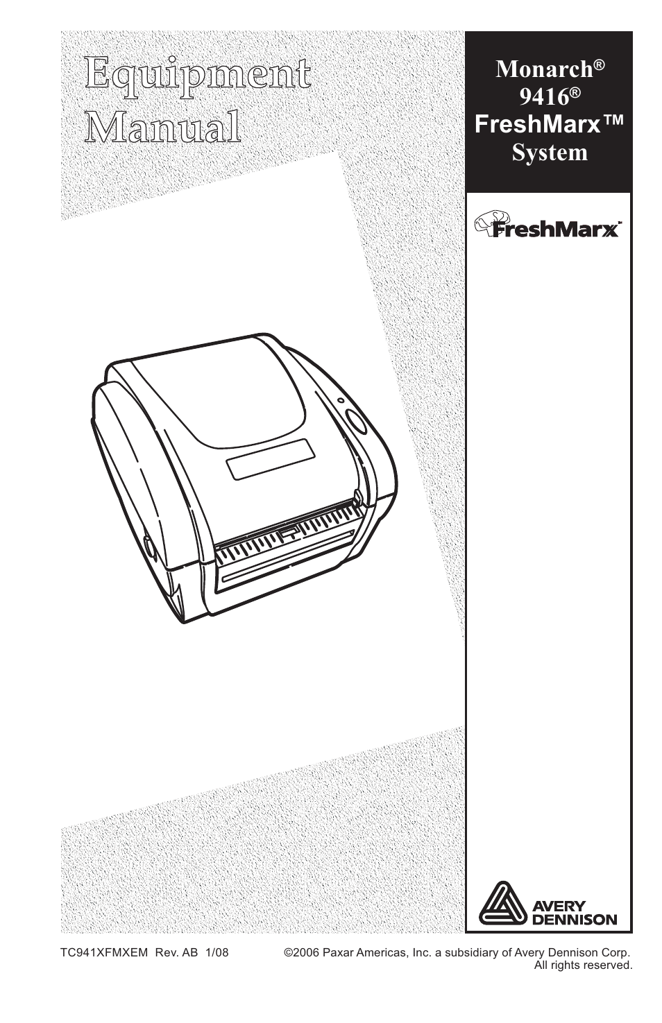 Avery FRESHMARX 9416 User Manual | 48 pages