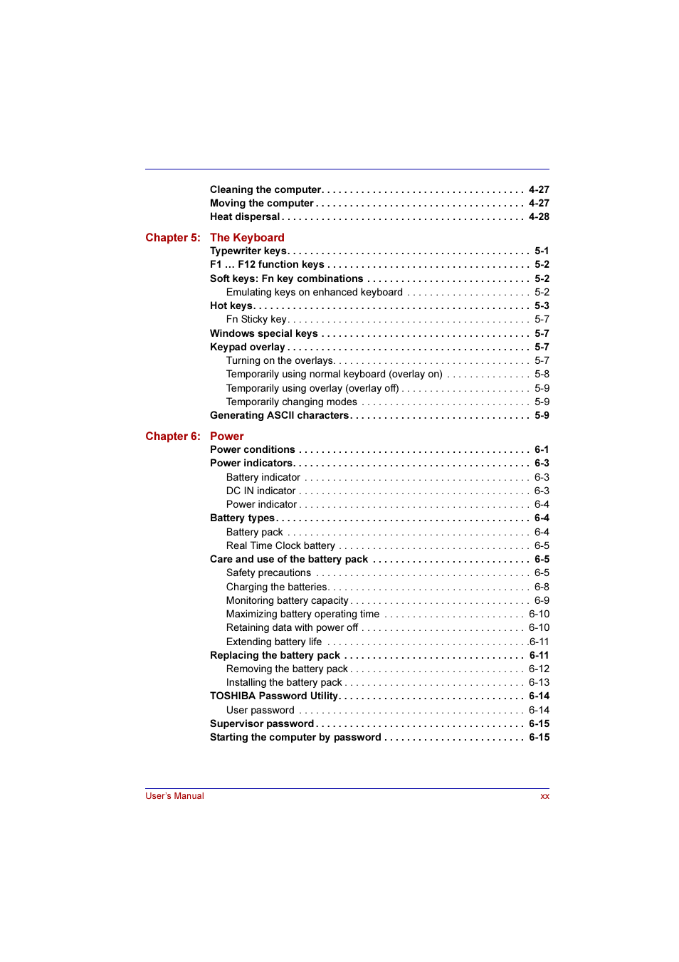 Toshiba Qosmio G10 User Manual | Page 20 / 235