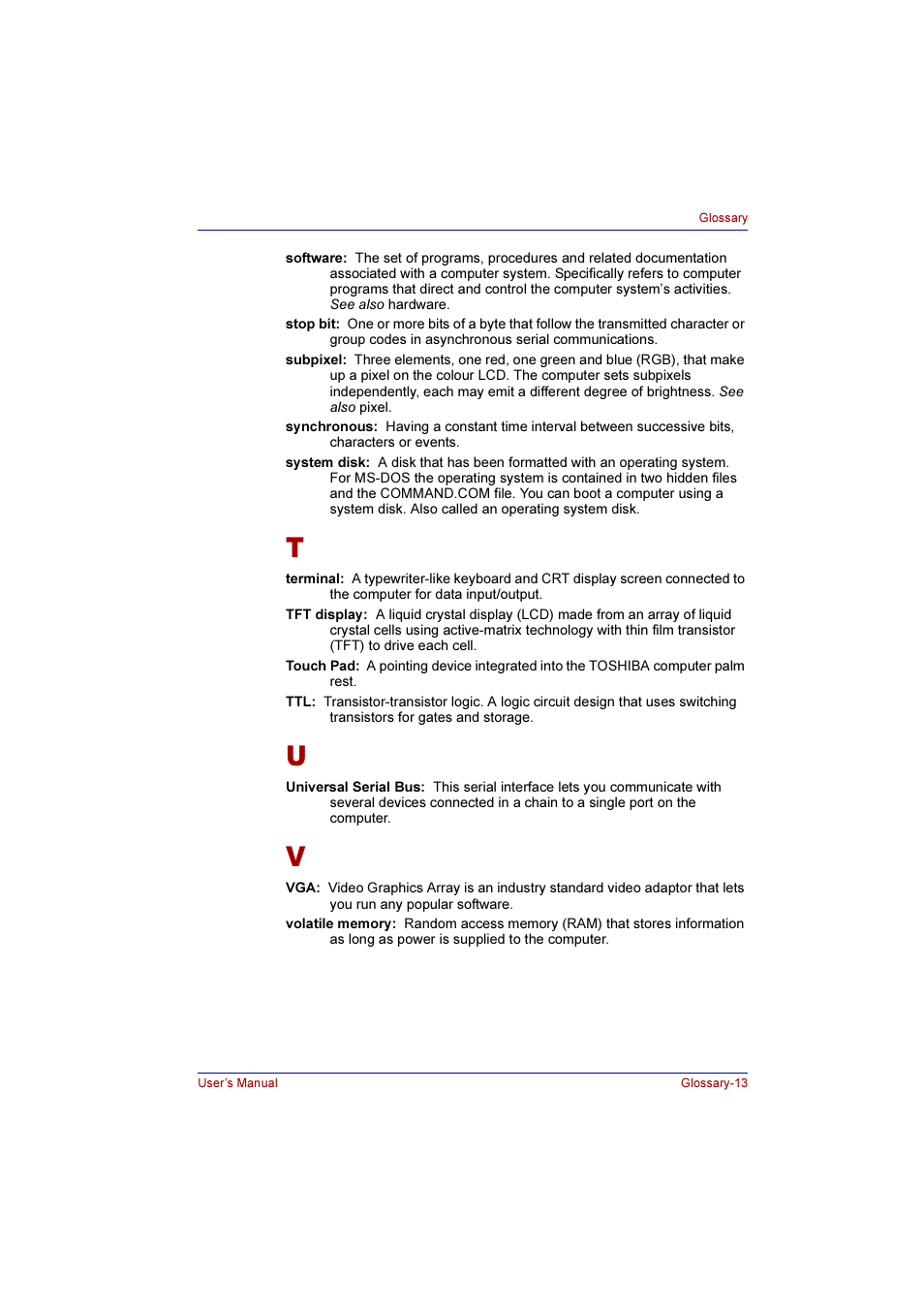 Toshiba Qosmio G10 User Manual | Page 230 / 235