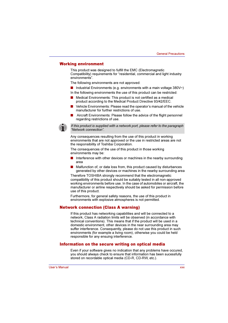 Toshiba Qosmio G10 User Manual | Page 30 / 235