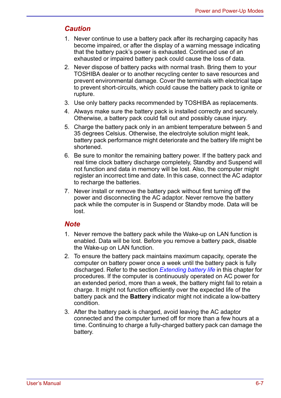 Toshiba Portege S100 User Manual | Page 111 / 216