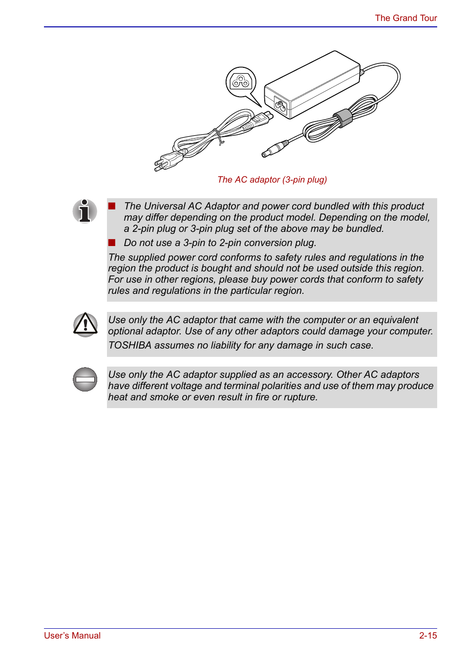Toshiba Portege S100 User Manual | Page 49 / 216