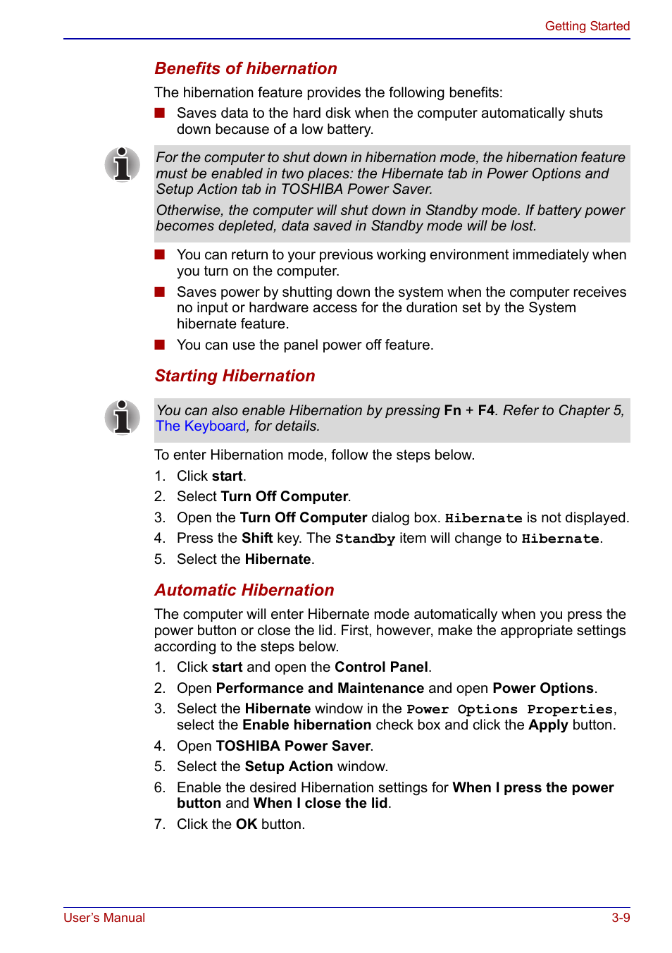 Toshiba Portege S100 User Manual | Page 59 / 216