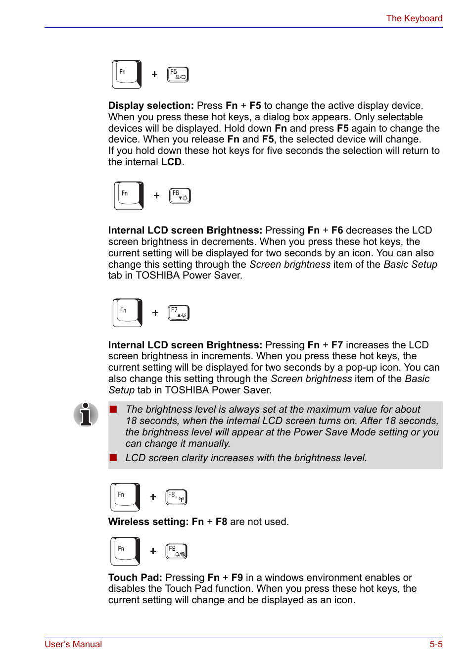 Toshiba Portege S100 User Manual | Page 99 / 216