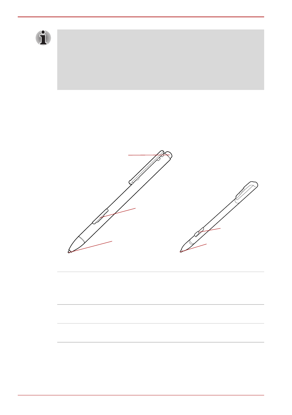 Using the tablet pc pen and reserve pen | Toshiba Portege M750 User Manual | Page 100 / 270