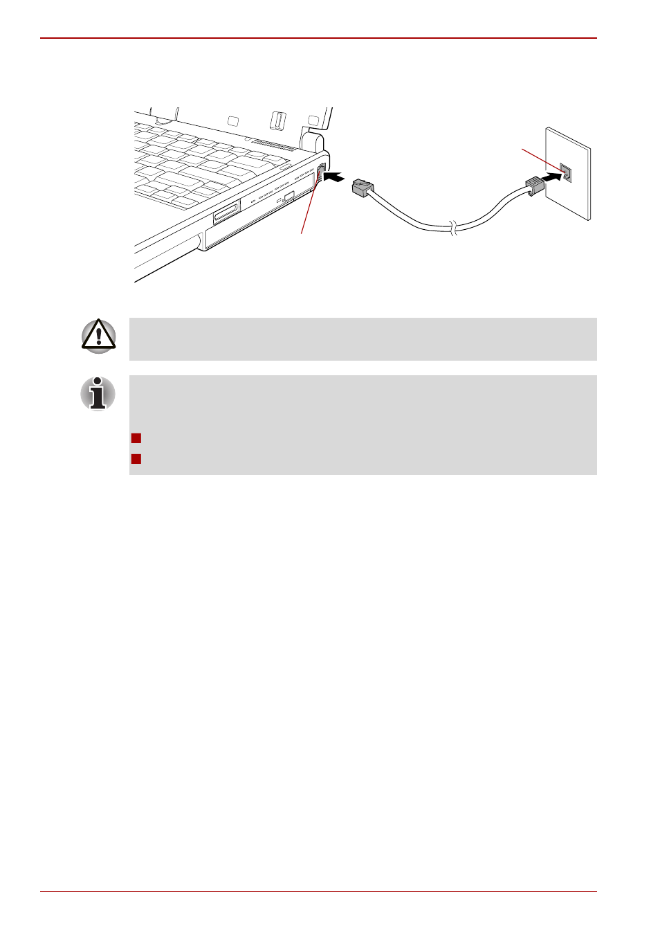 Disconnecting the modular cable | Toshiba Portege M750 User Manual | Page 150 / 270