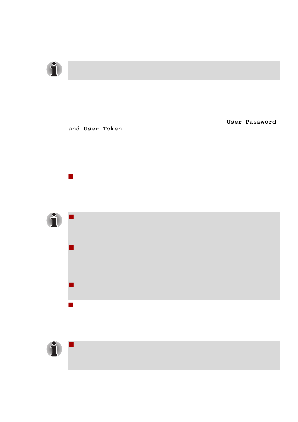 Toshiba password utility, Toshiba password utility -15, User password | Toshiba Portege M750 User Manual | Page 185 / 270