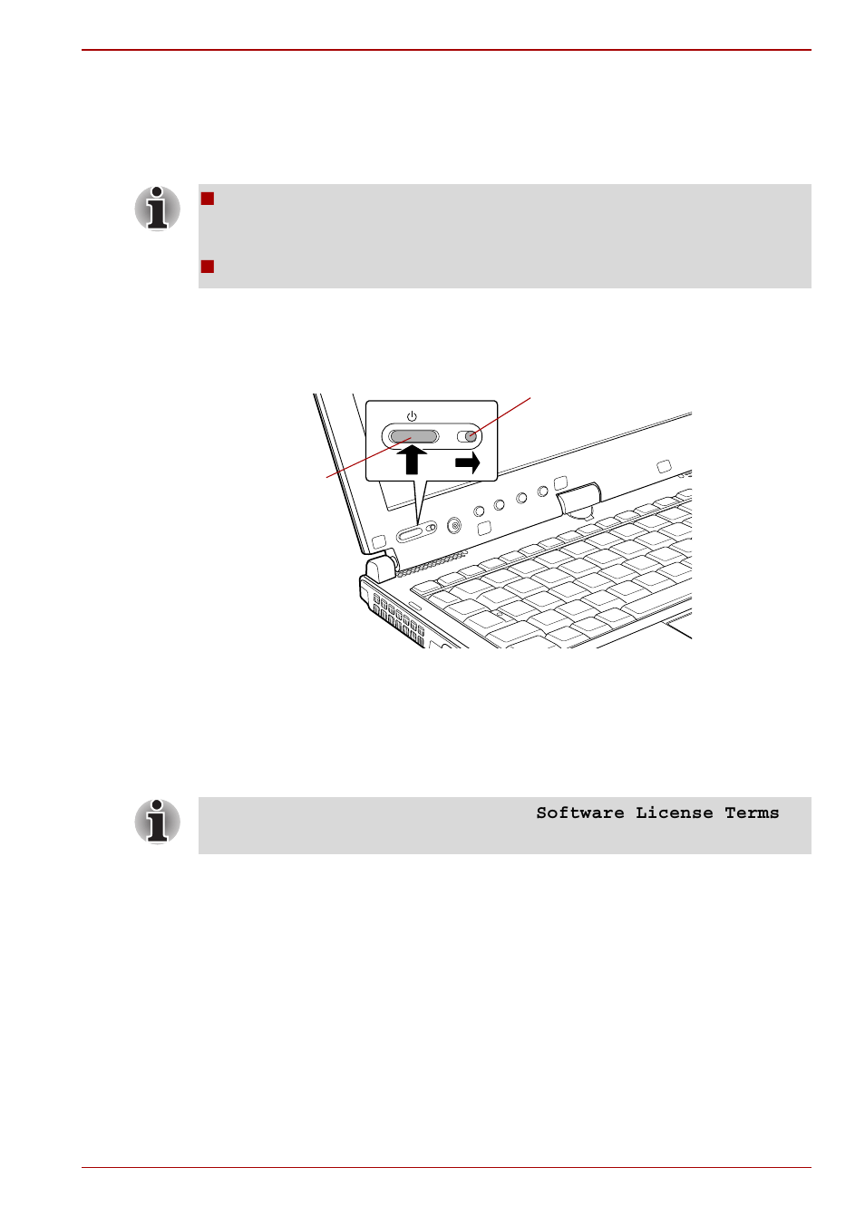 Starting up for the first time, Turning on the power | Toshiba Portege M750 User Manual | Page 23 / 270