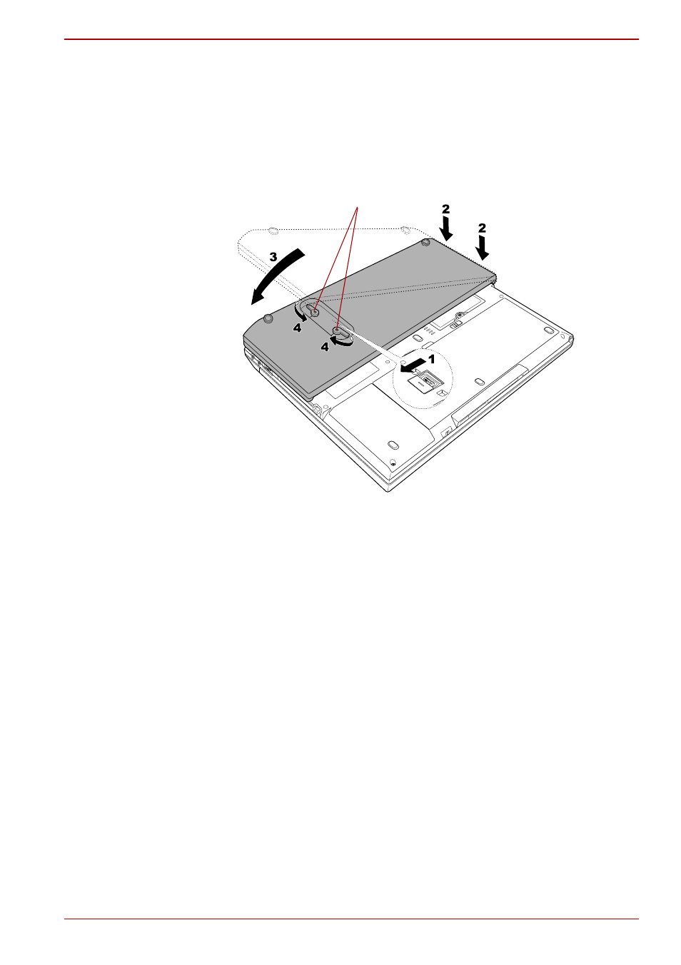 Disconnecting the 2nd battery pack | Toshiba Portege R400 User Manual | Page 119 / 198