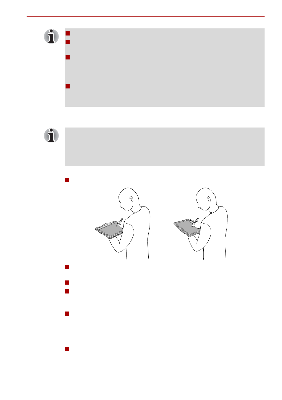 Operating the computer in tablet mode | Toshiba Portege R400 User Manual | Page 15 / 198