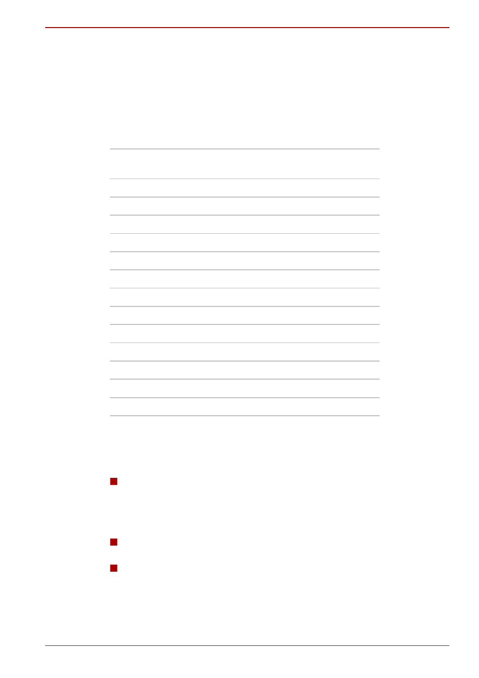 Supported frequency sub-bands | Toshiba Portege R400 User Manual | Page 161 / 198