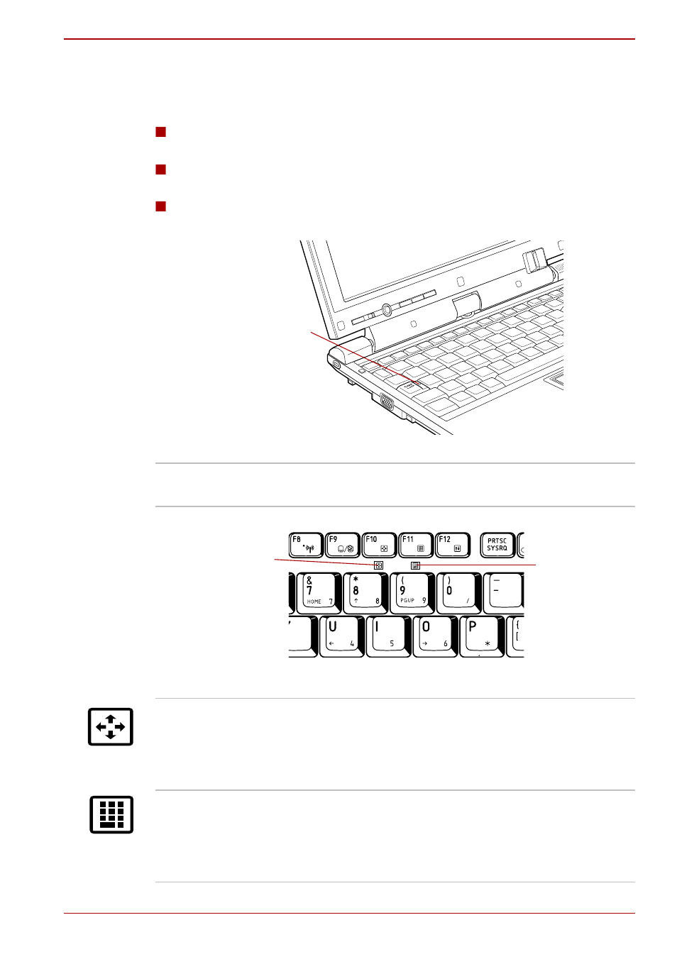 Keyboard indicators | Toshiba Portege R400 User Manual | Page 37 / 198