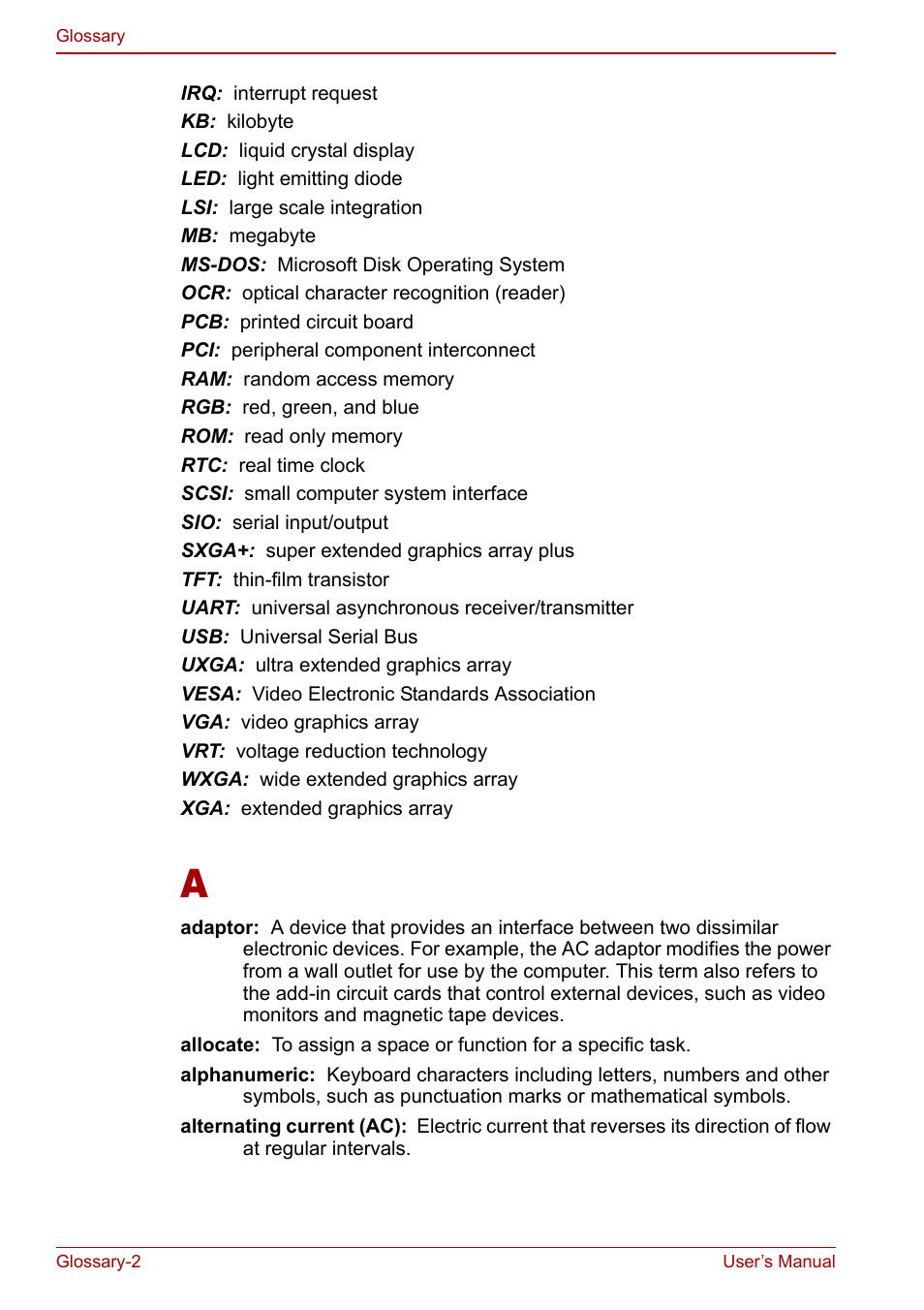 Toshiba Tecra M7 User Manual | Page 226 / 244