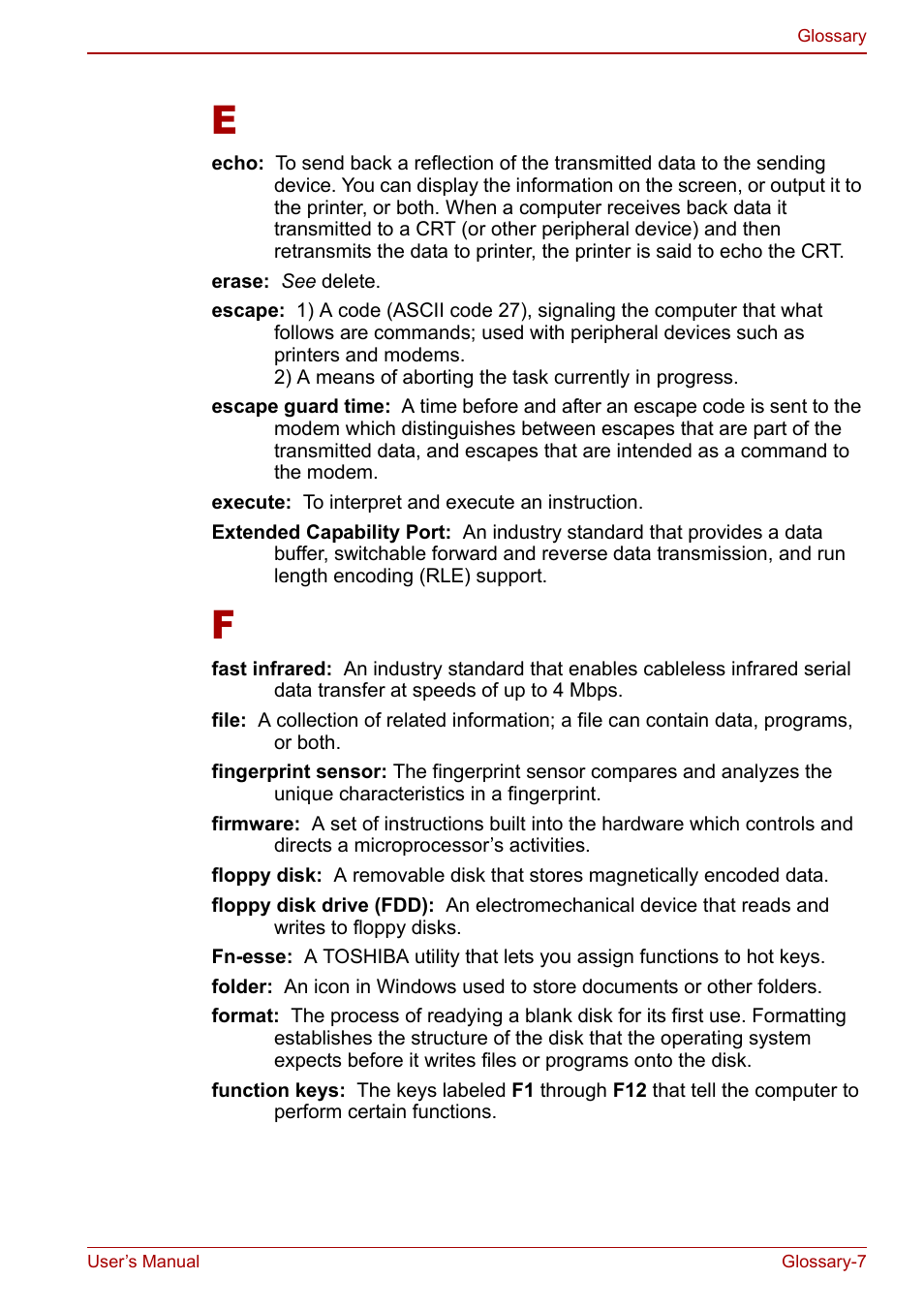 Toshiba Tecra M7 User Manual | Page 231 / 244