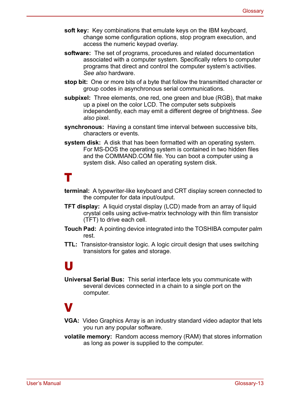 Toshiba Tecra M7 User Manual | Page 237 / 244