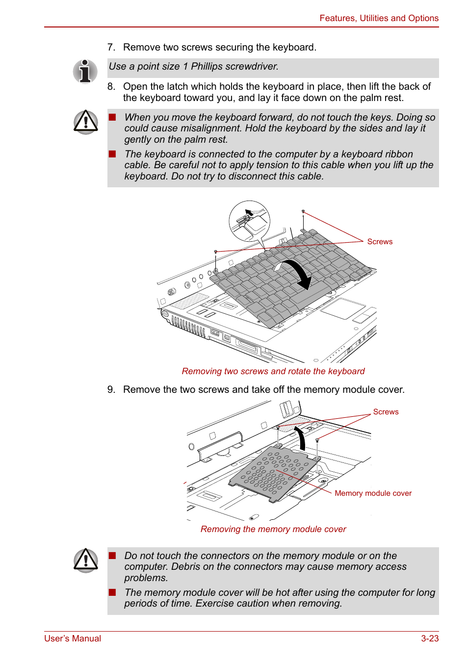 Toshiba Tecra M7 User Manual | Page 73 / 244