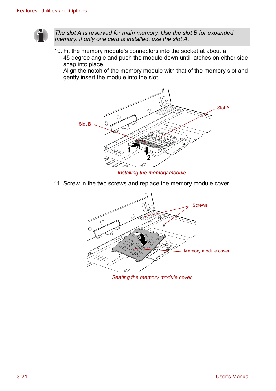 Toshiba Tecra M7 User Manual | Page 74 / 244