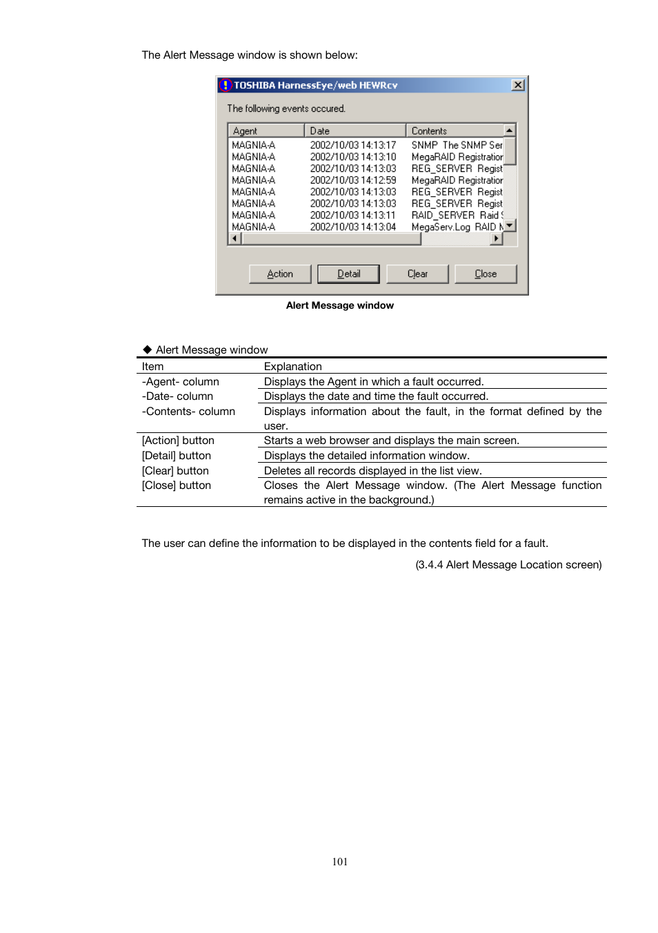 Toshiba Magnia 3310 User Manual | Page 110 / 154