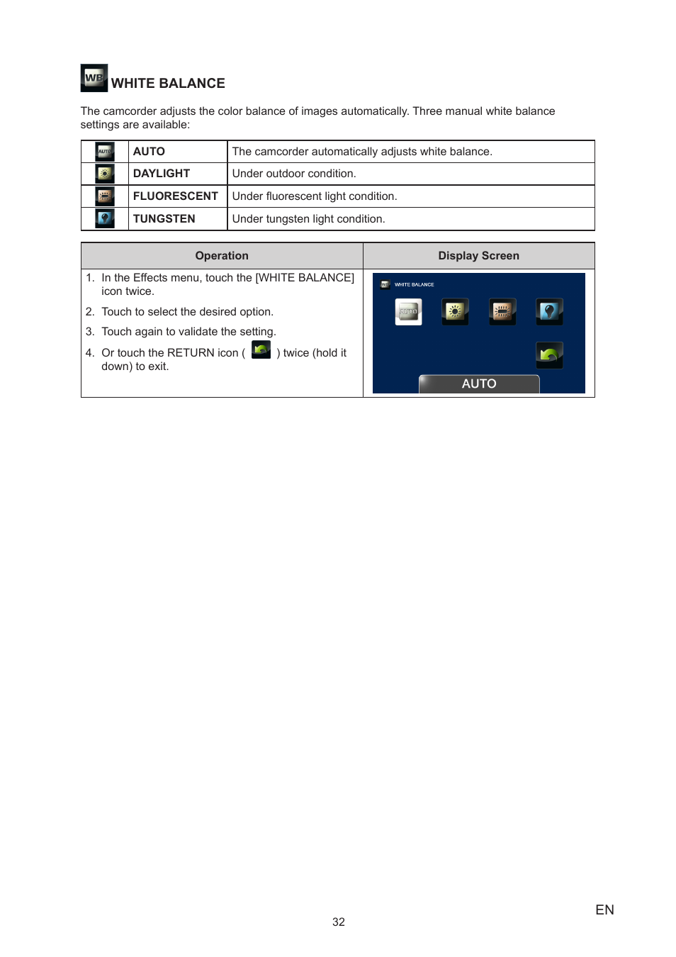 Toshiba Camileo X200 User Manual | Page 32 / 55
