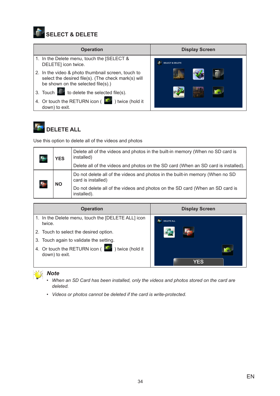 Toshiba Camileo X200 User Manual | Page 34 / 55