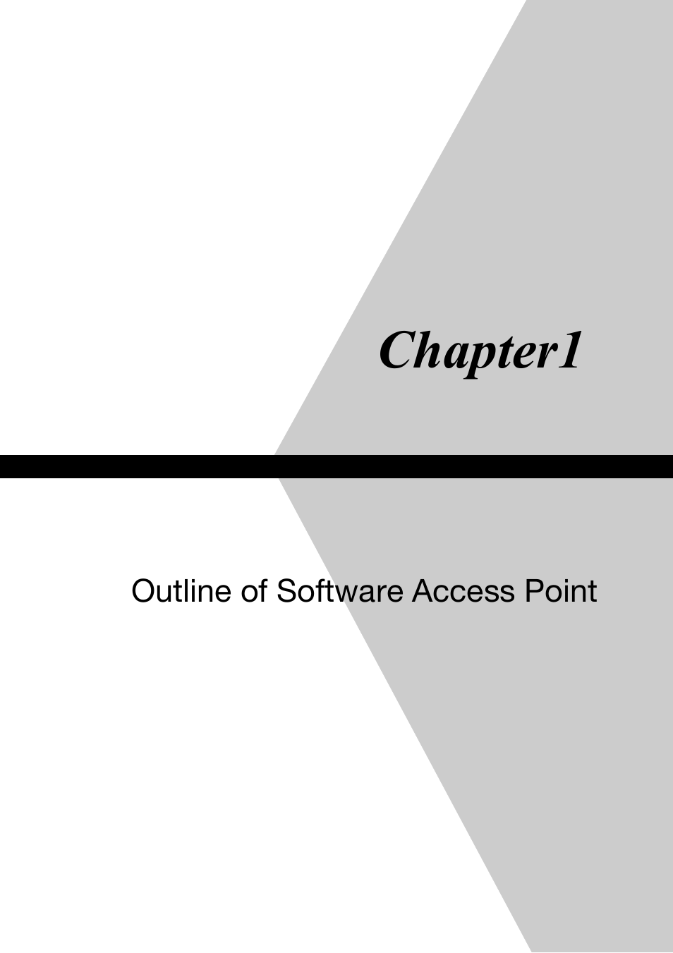 Outline of software access point, Chapter1 | Toshiba Magnia Z500 User Manual | Page 12 / 106