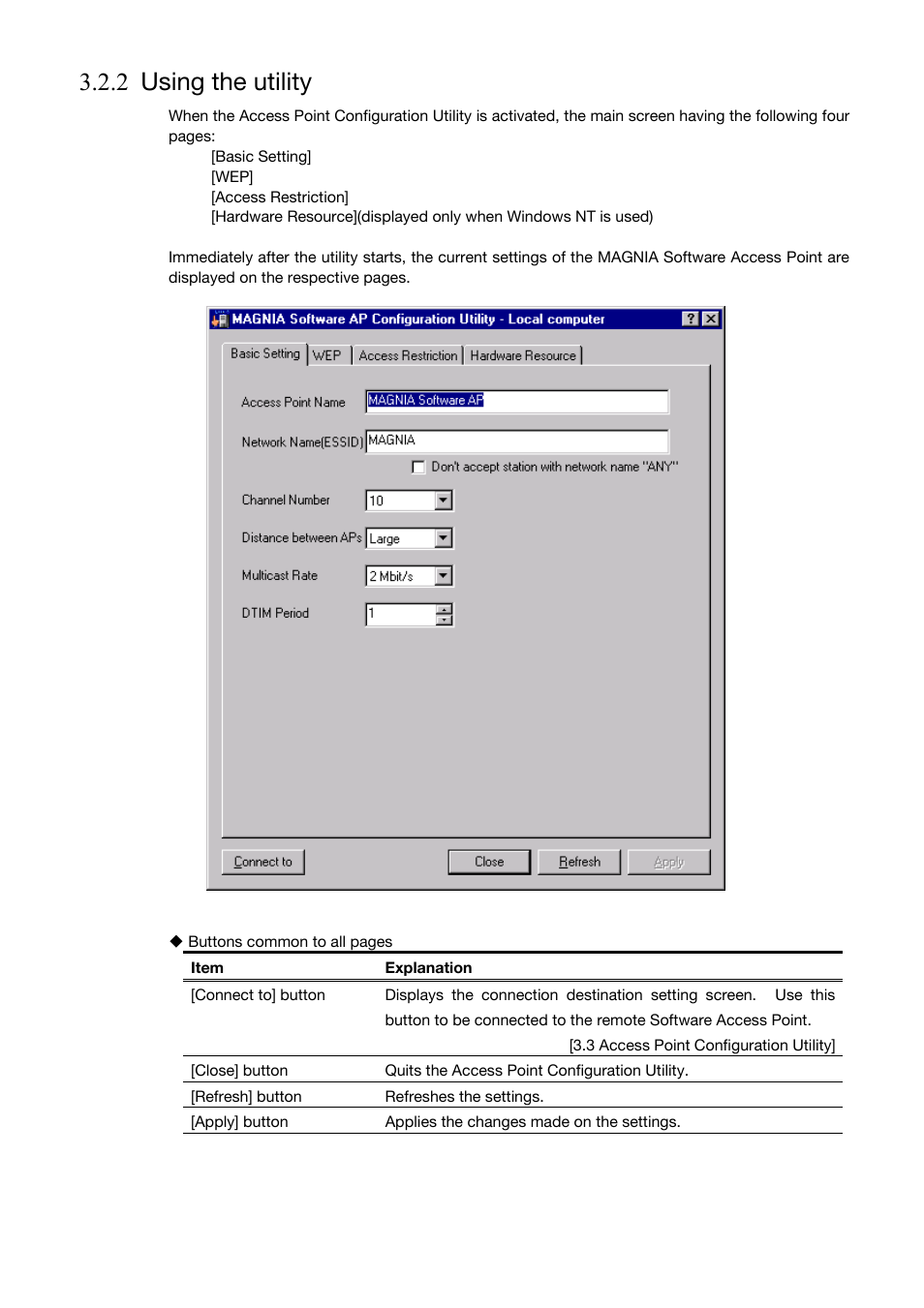 Using the utility, 2 using the utility | Toshiba Magnia Z500 User Manual | Page 45 / 106