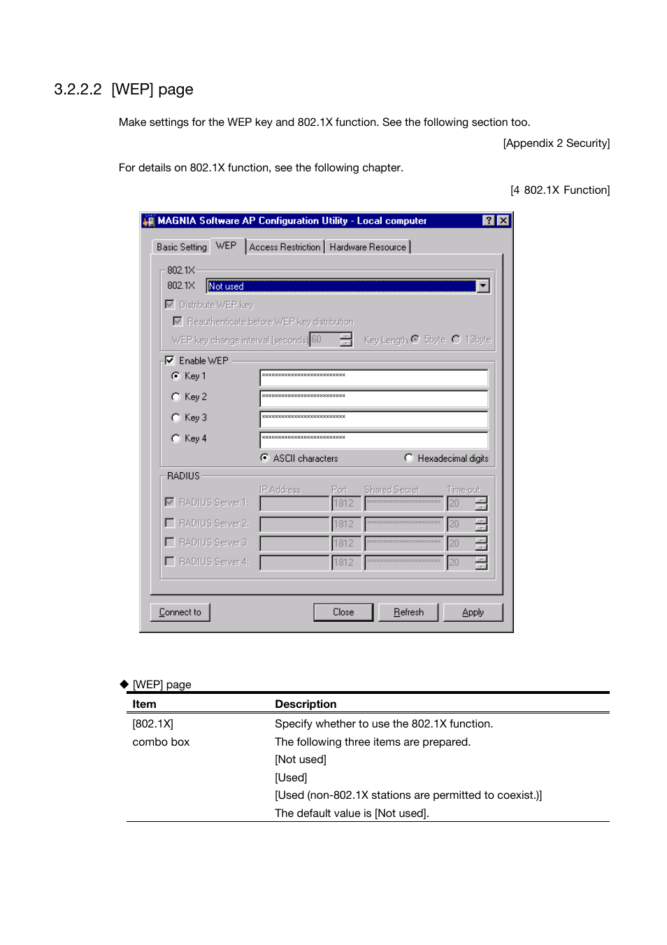 2 [wep] page | Toshiba Magnia Z500 User Manual | Page 48 / 106